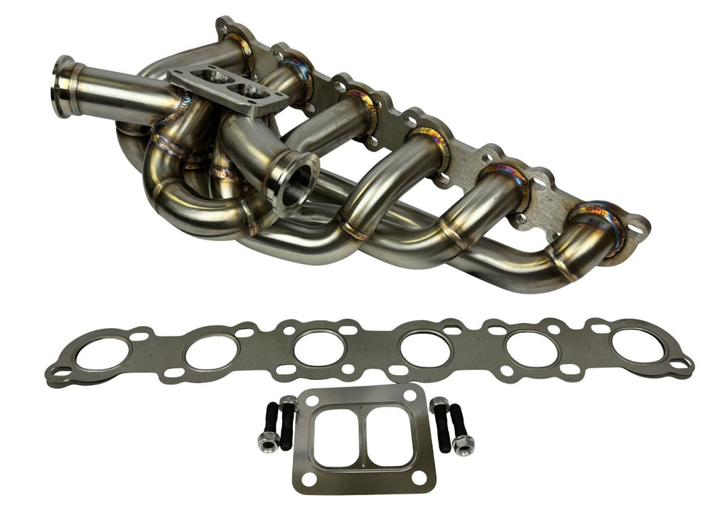 RB20 RB25 RB26 DET T4 Top Mount Turbo Manifold For Nissan GTR 44mm Twin Scroll - JackSpania Racing