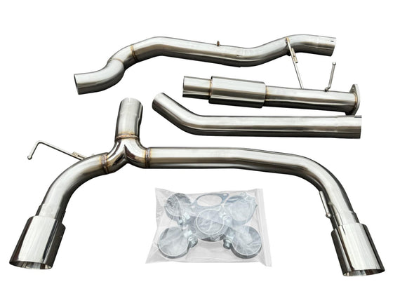 2021+ Catback Cat Axle Back Delete Exhaust For Ford Bronco 2.3L 2.7L Turbo Dual Wall