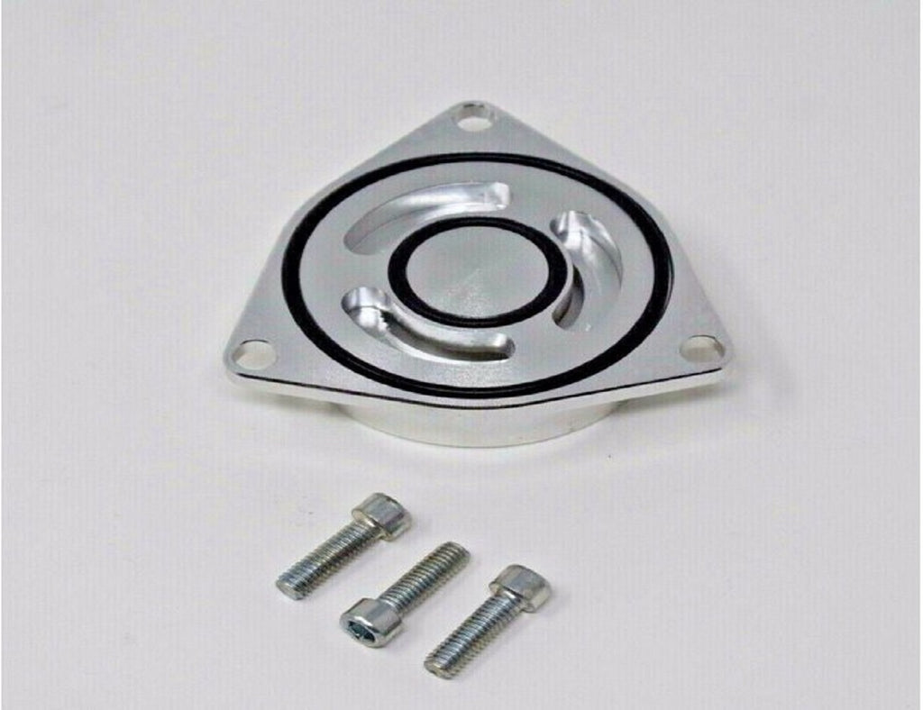 Billet Ssqv BOV Adapter Flange For HKS 13-17 Hyundai Veloster Coupe 1.6T - Jack Spania Racing