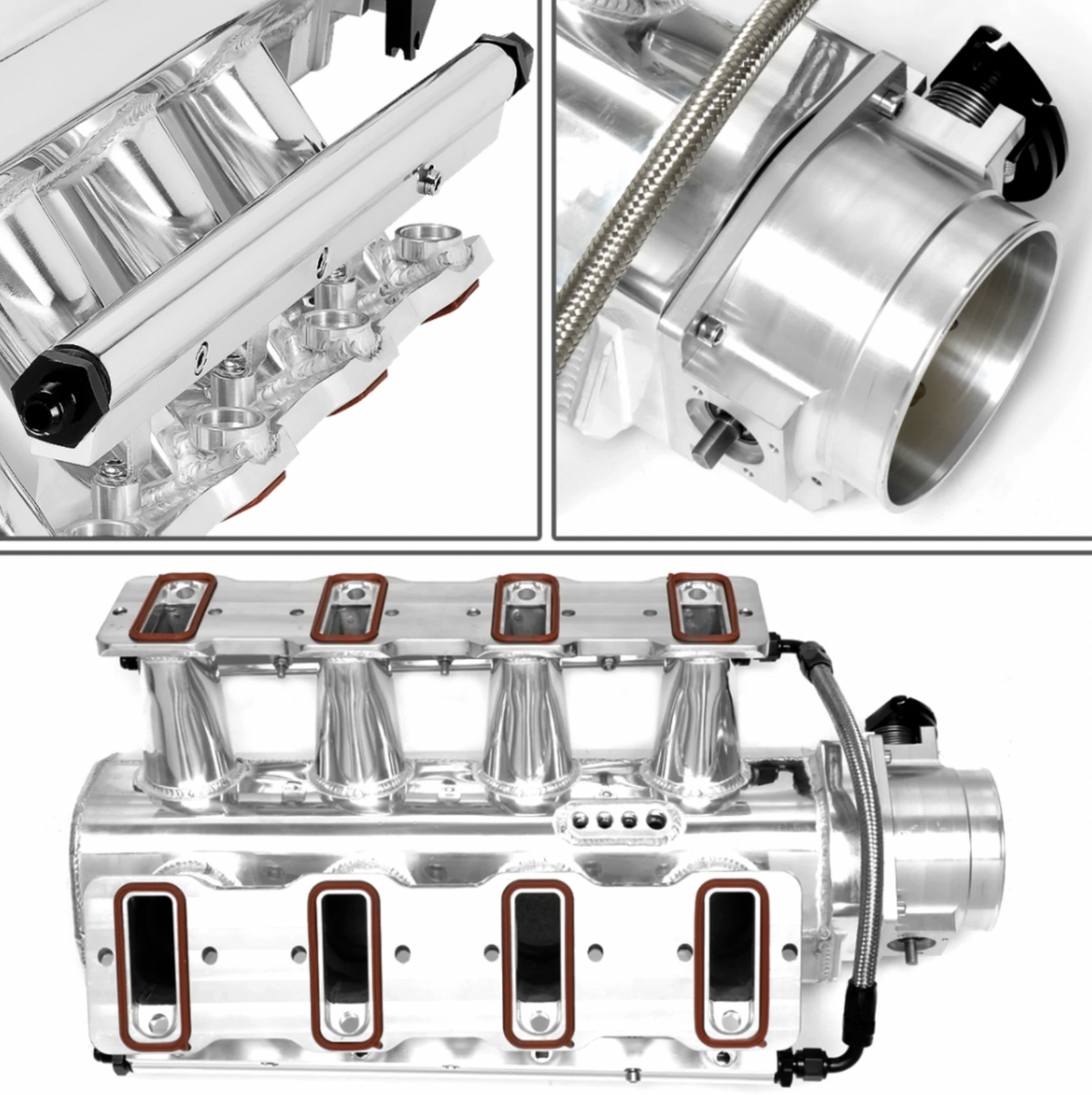 92mm LS LS1 LS2 LS6 LSX Intake Manifold Throttle Body Sheet Metal ...