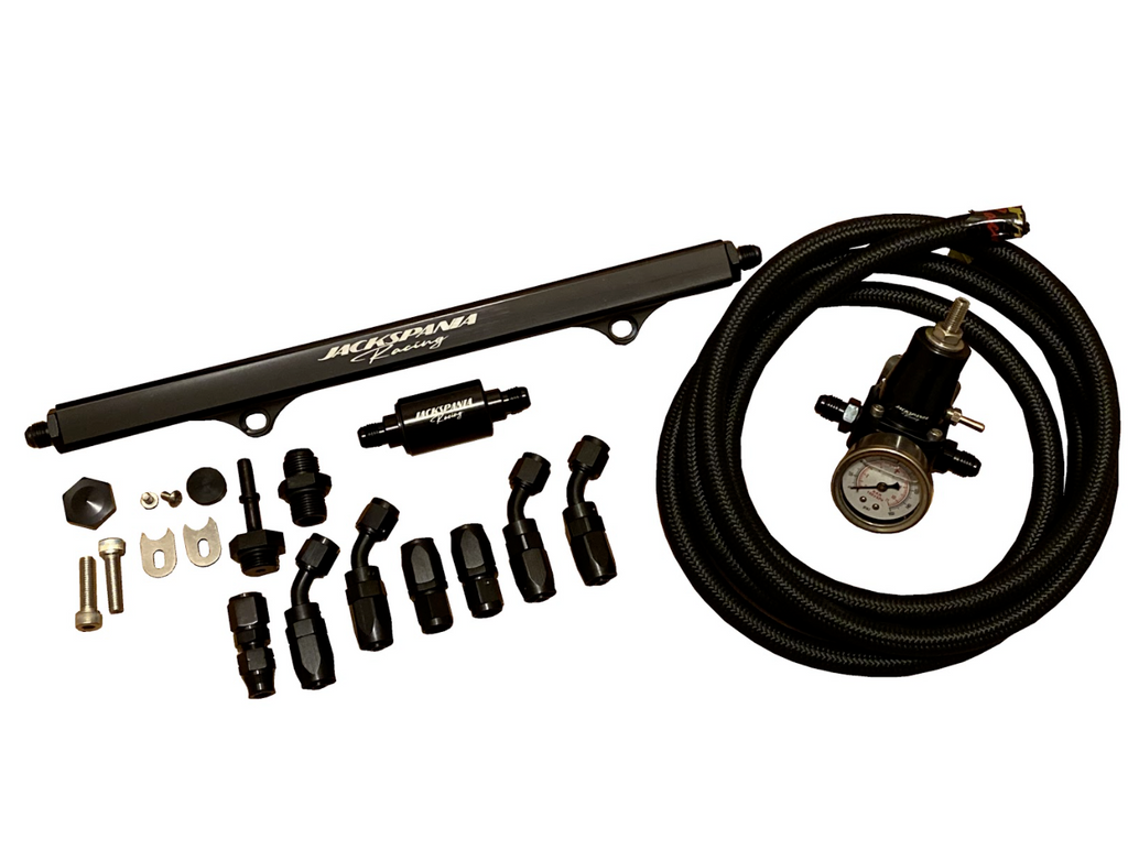 K Series Tucked K Swap Fuel Line System Kit K20 K24 DC2 EG EK Civic Integra AN8 - Jack Spania Racing